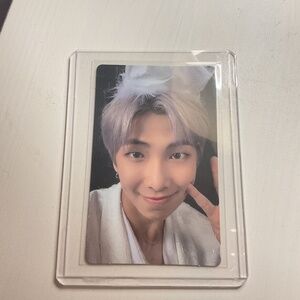 RM Namjoon BTS Photocard - No scratches, mint condition - From Map Of Soul Album